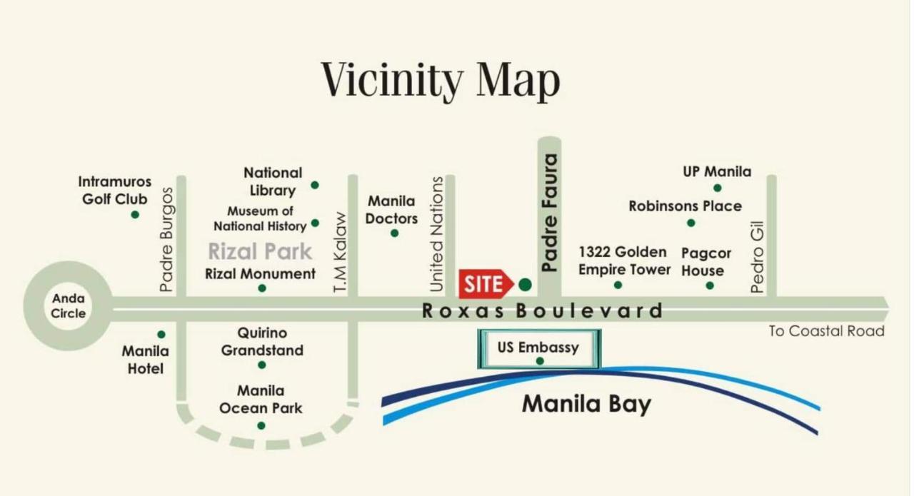 Grand Riviera Suites Comfy Condo Near Us Embassy Manila Bay Roxas Blvd Ermita マニラ市 エクステリア 写真